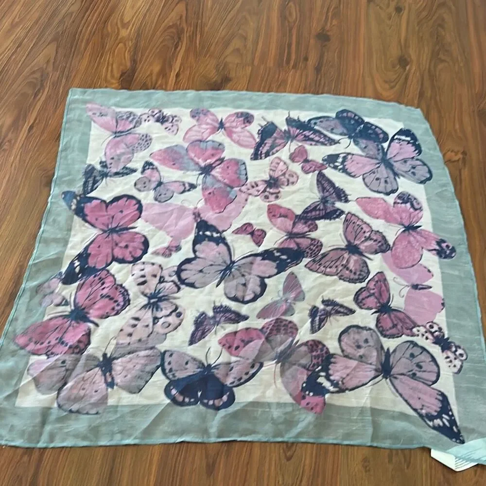 Butterfly scarf.AS IS